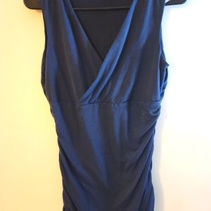 Maurices V-Neck Rouched Tank